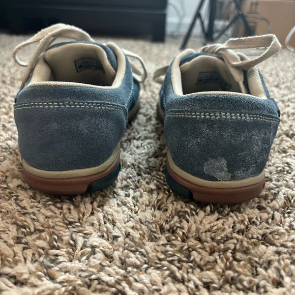 Keen Mercer Lace CNX Leather and Mesh Sneakers - Blue - US Women's Size 9 - Picture 5 of 12